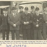 Bild1864 Anfang 1970er Freiwillige Feuerwehr Bleidenstadt. v.l.n.r. Balduin Mehler, Christian May, Klaus Emmel, Hermann Schauss, Gerhard Emsermann, Jakob Gerhard und...