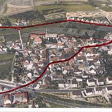 Bild0784 196x. Diese Bild zeigt mit der roten Linie das ehemalige Teil-Gebiet 