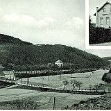 Bild0097 Die Hähnchesmühle (Hänges Mühle) am Ende der Talstrasse im Aartal mit dem Gasthaus Leucht (kl. Bild).